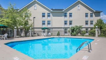 Seasonal outdoor pool