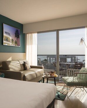 Superior Room, 1 Double Bed, Terrace, Sea View | View from room