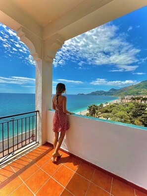 Deluxe Room, Terrace, Sea View | Balcony - Park Hotel Silemi (Letojanni)