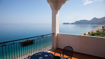 Deluxe Room, Terrace, Sea View | Terrace/patio