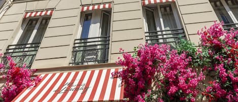 Façade de l’hébergement