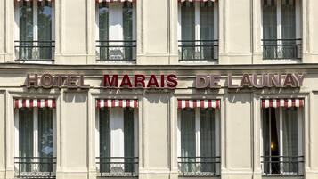 Façade de l’hébergement
