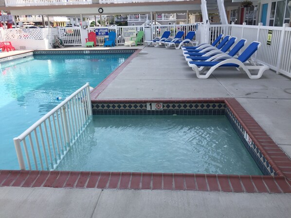Outdoor pool - Lollipop Motel (North Wildwood)