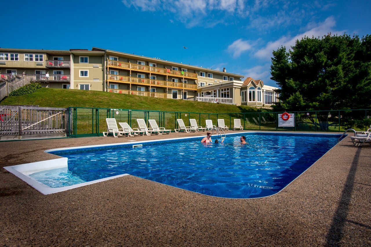 Indoor pool, seasonal outdoor pool