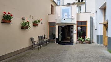 Entrada de la propiedad