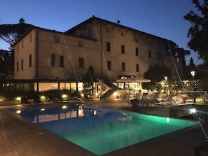 Front of property – evening/night