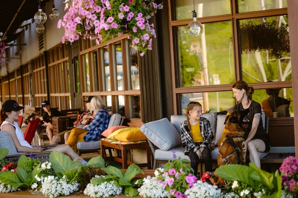 Facciata della struttura