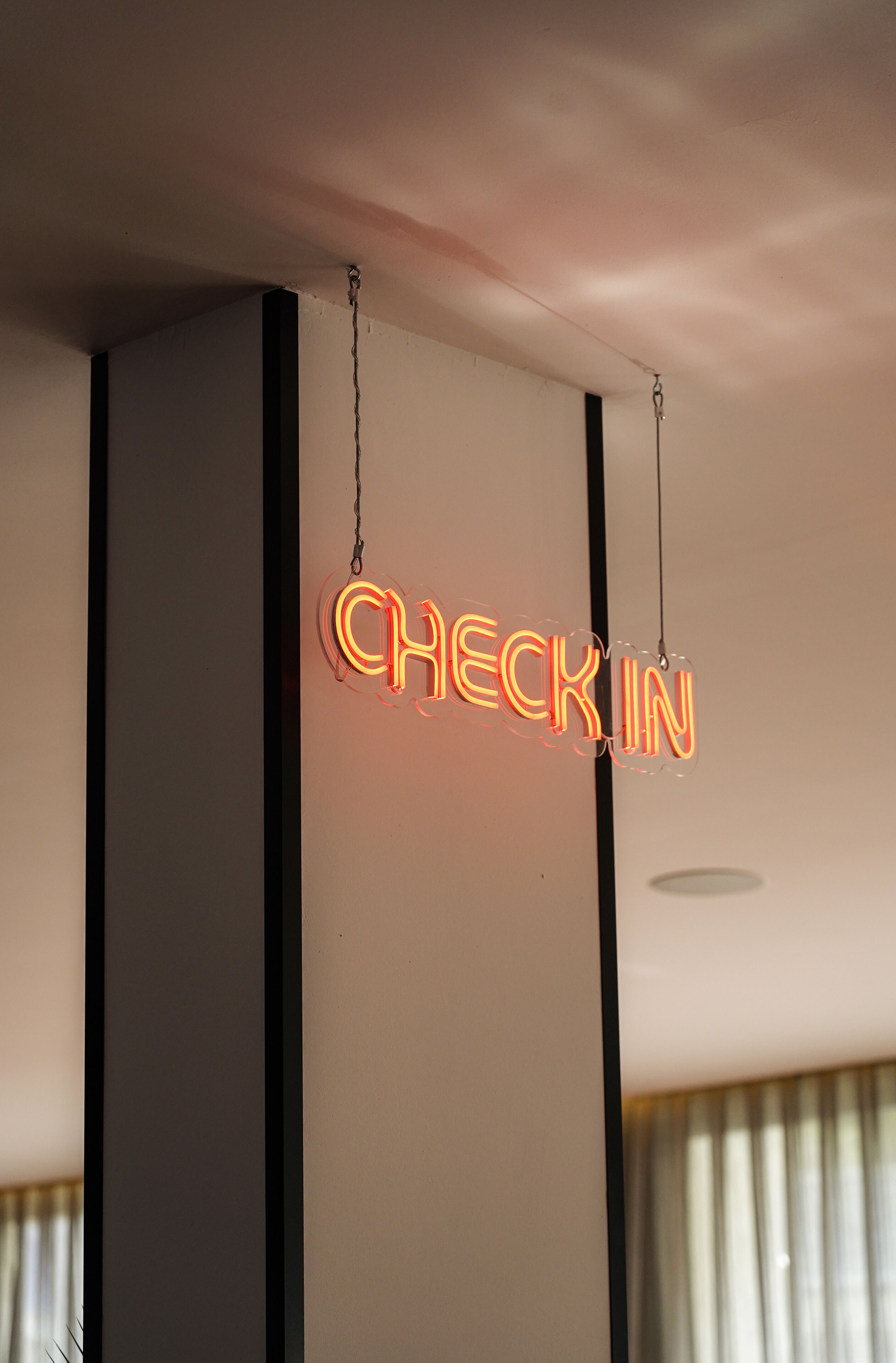 check-in/check-out kiosk