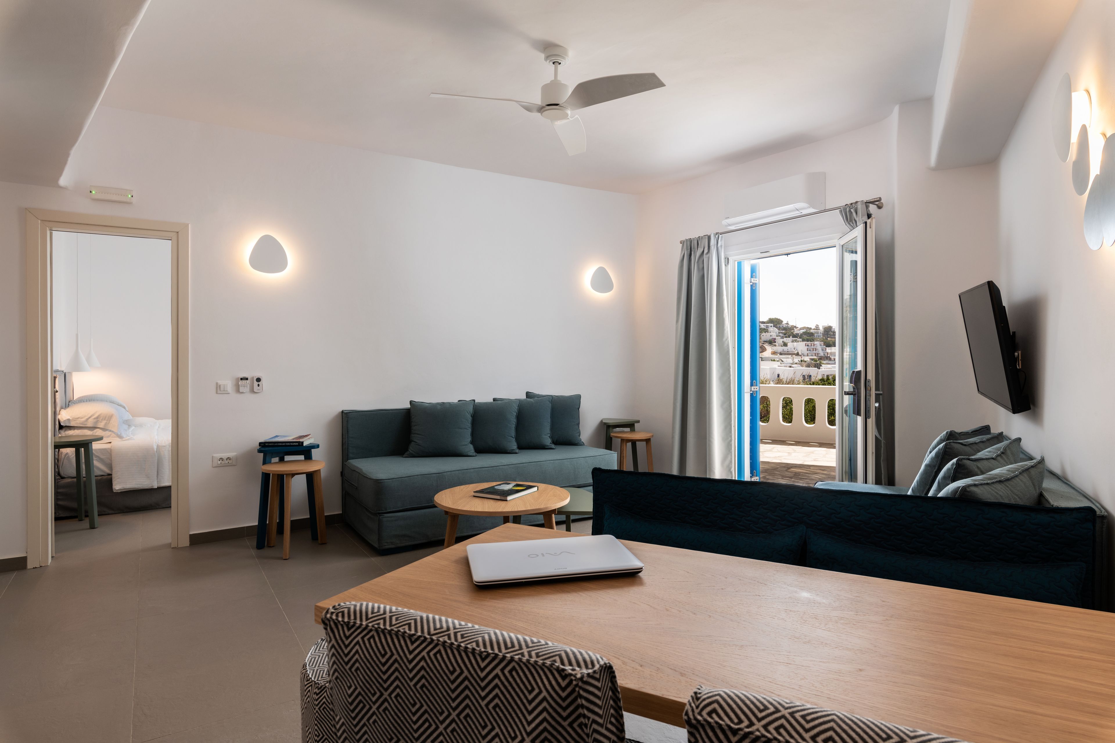 apartment, 2 bedrooms | living area | lcd tv