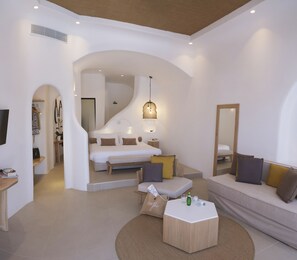 Superior Double Room | In-room safe, blackout drapes, free WiFi, bed sheets - Argo Hotel (Mykonos)