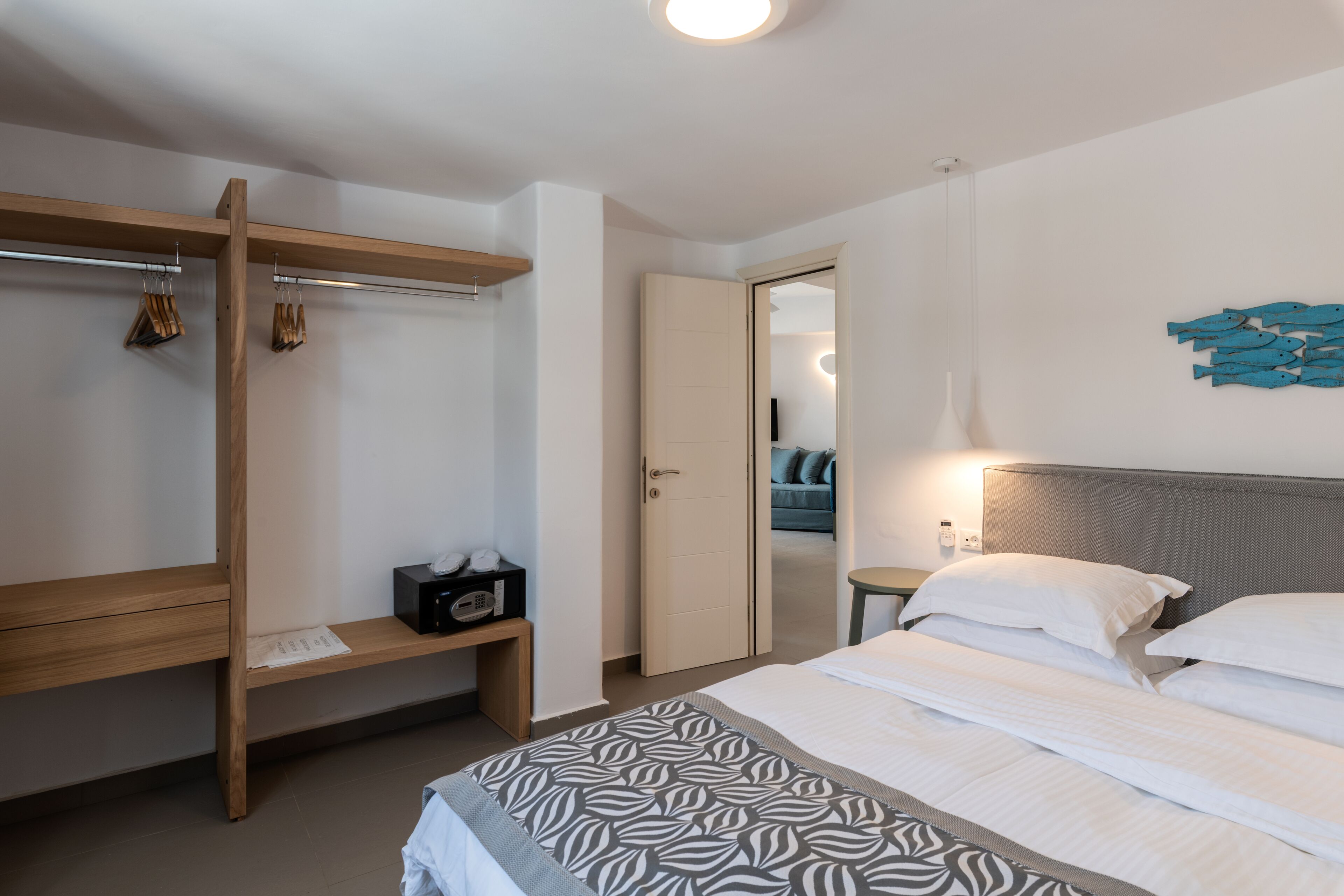 In-room safe, blackout drapes, WiFi (free), bed sheets