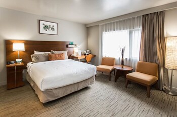 Family Suite | Premium bedding, pillowtop beds, blackout drapes, iron/ironing board at The Juniper Hotel