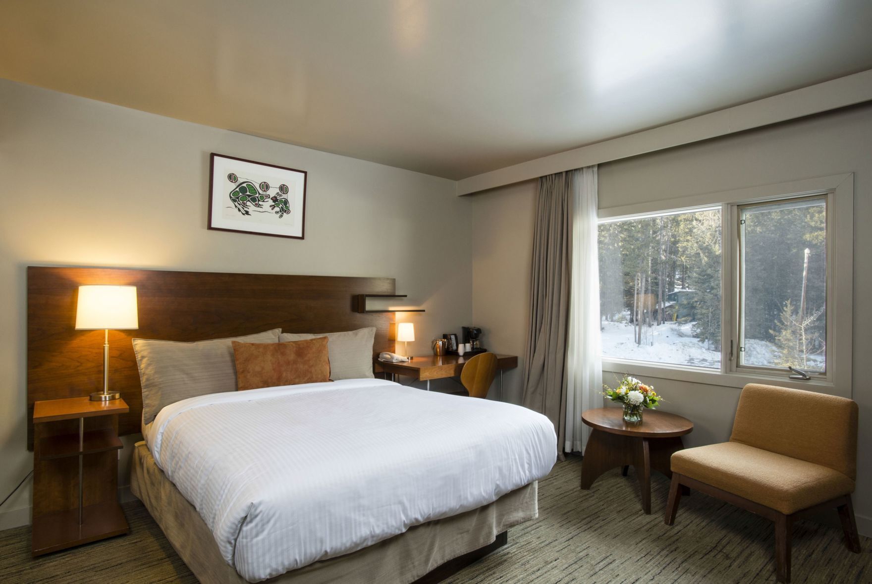 Premium bedding, pillowtop beds, blackout drapes, iron/ironing board