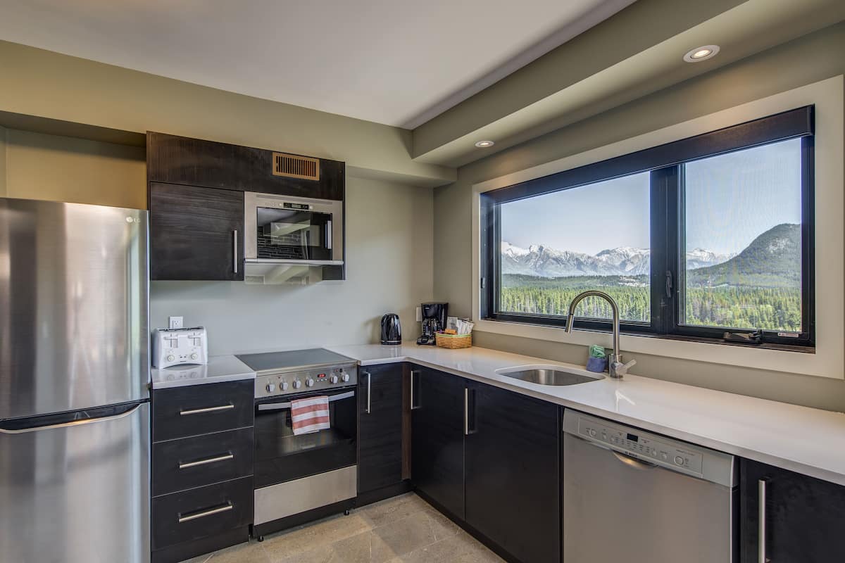 panoramic suite | private kitchen | mini-fridge, coffee/tea maker, electric kettle