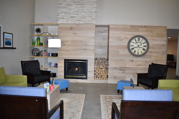 Coin salon dans le hall