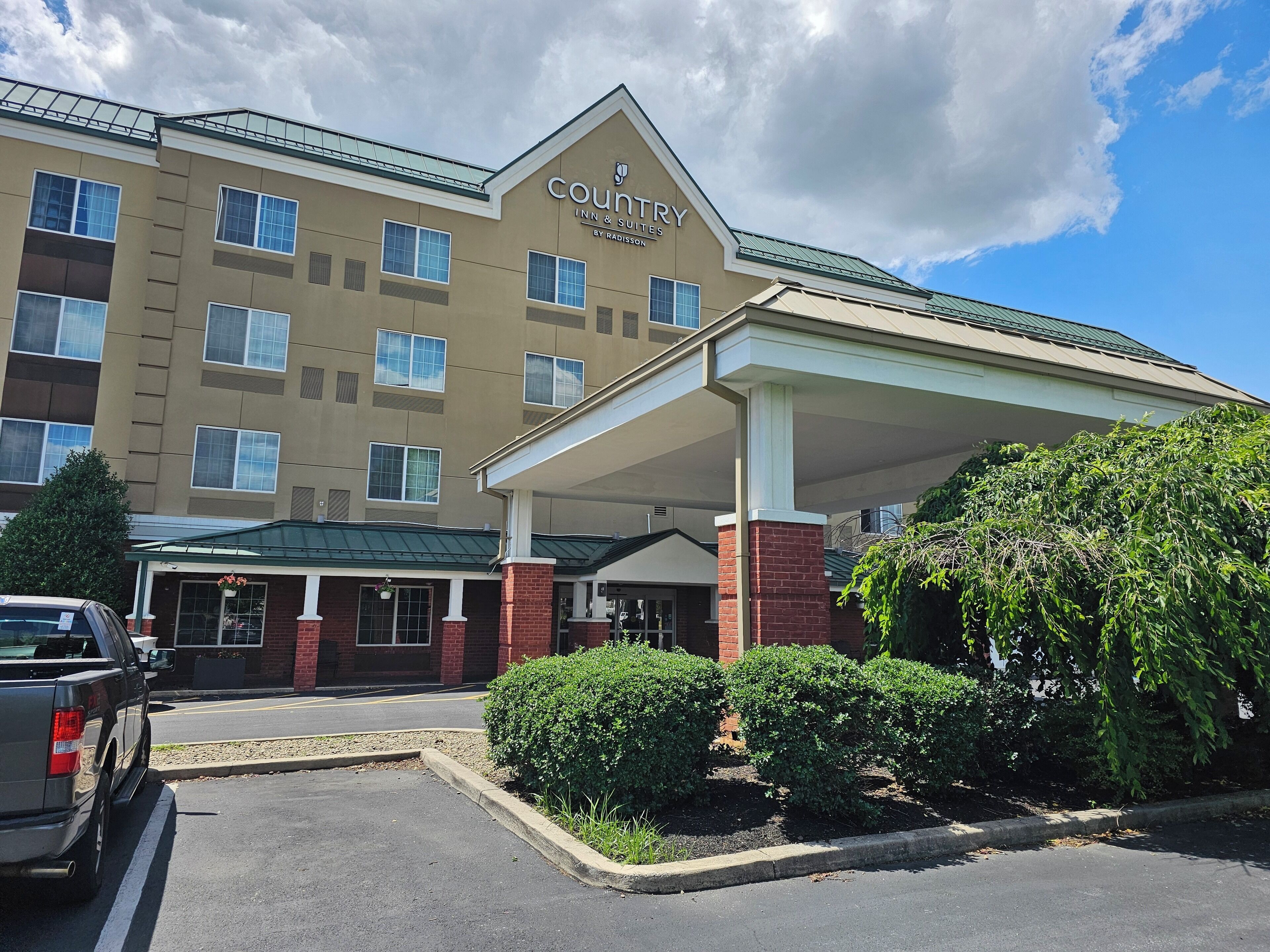 Façade de l’hébergement