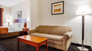 Blackout drapes, iron/ironing board, free WiFi, bed sheets