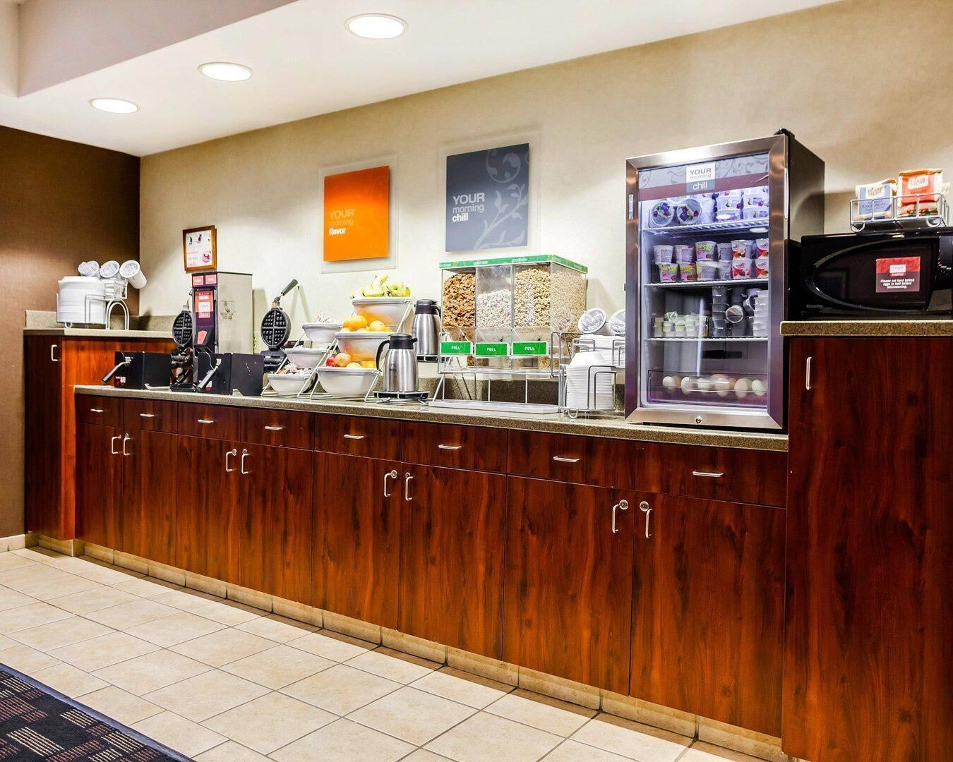 Petit déjeuner continental compris tous les jours