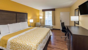 Bureau, Wi-Fi gratuit, draps fournis, réveils