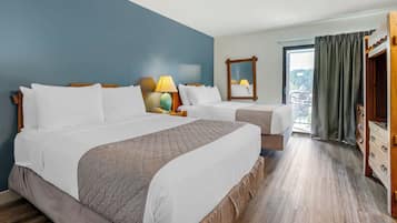 Suite, Refrigerator | 1 bedroom, laptop workspace, blackout curtains, iron/ironing board