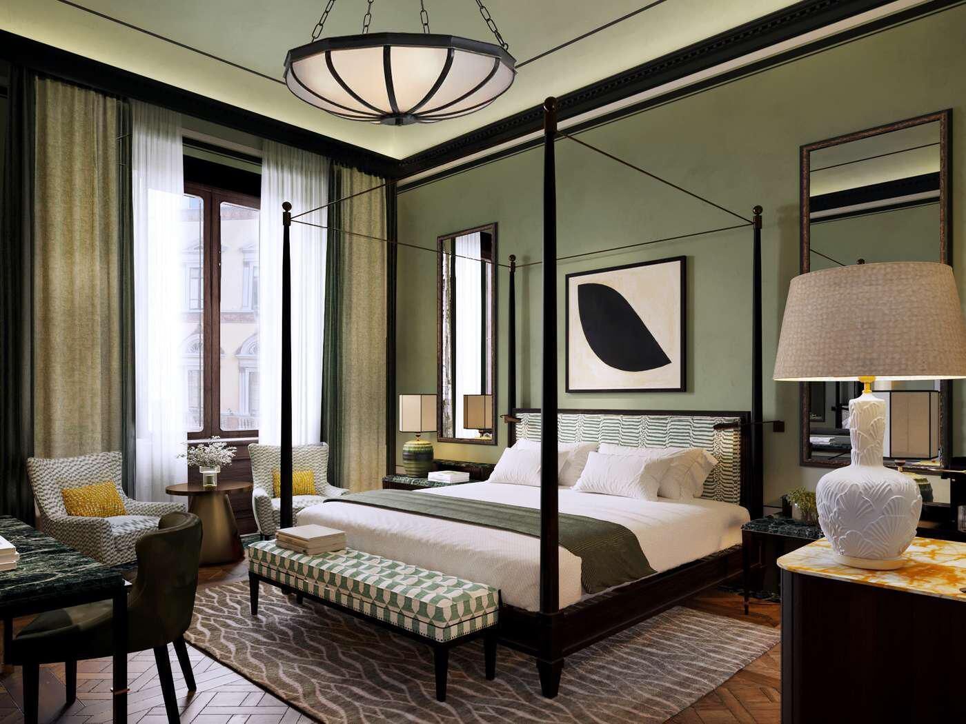 มินิบาร์, ตู้นิรภัยในห้องพัก, โต๊ะทำงาน, พื้นที่ทำงานแบบใช้แล็ปท็อป