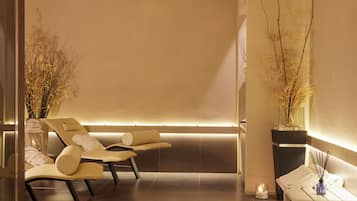 Salas de tratamiento para parejas, sauna y baño de vapor