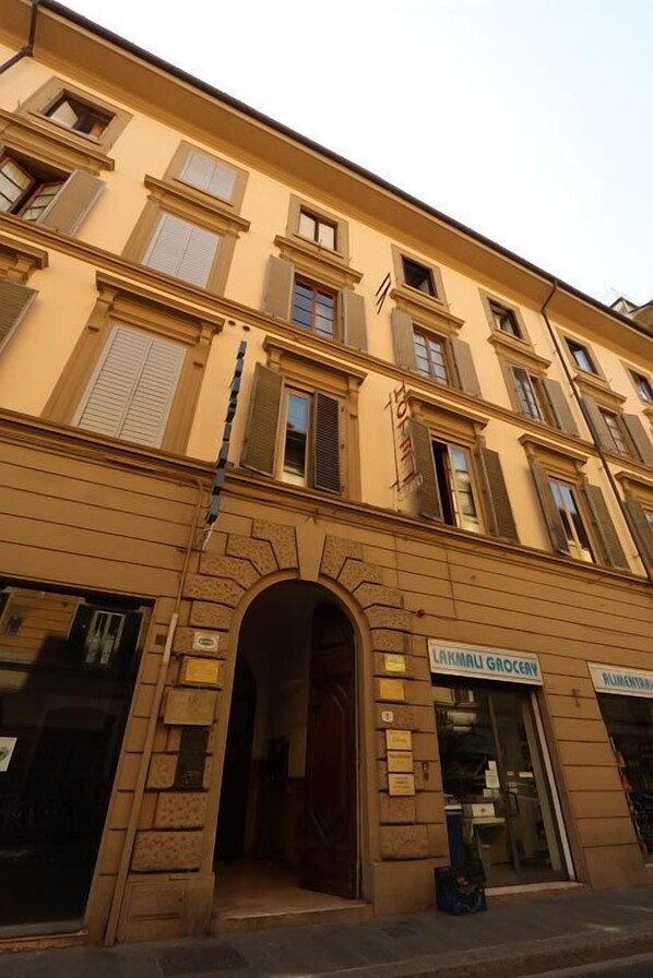 Façade de l’hébergement