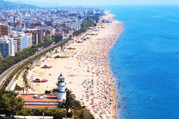 Plage, serviettes de plage