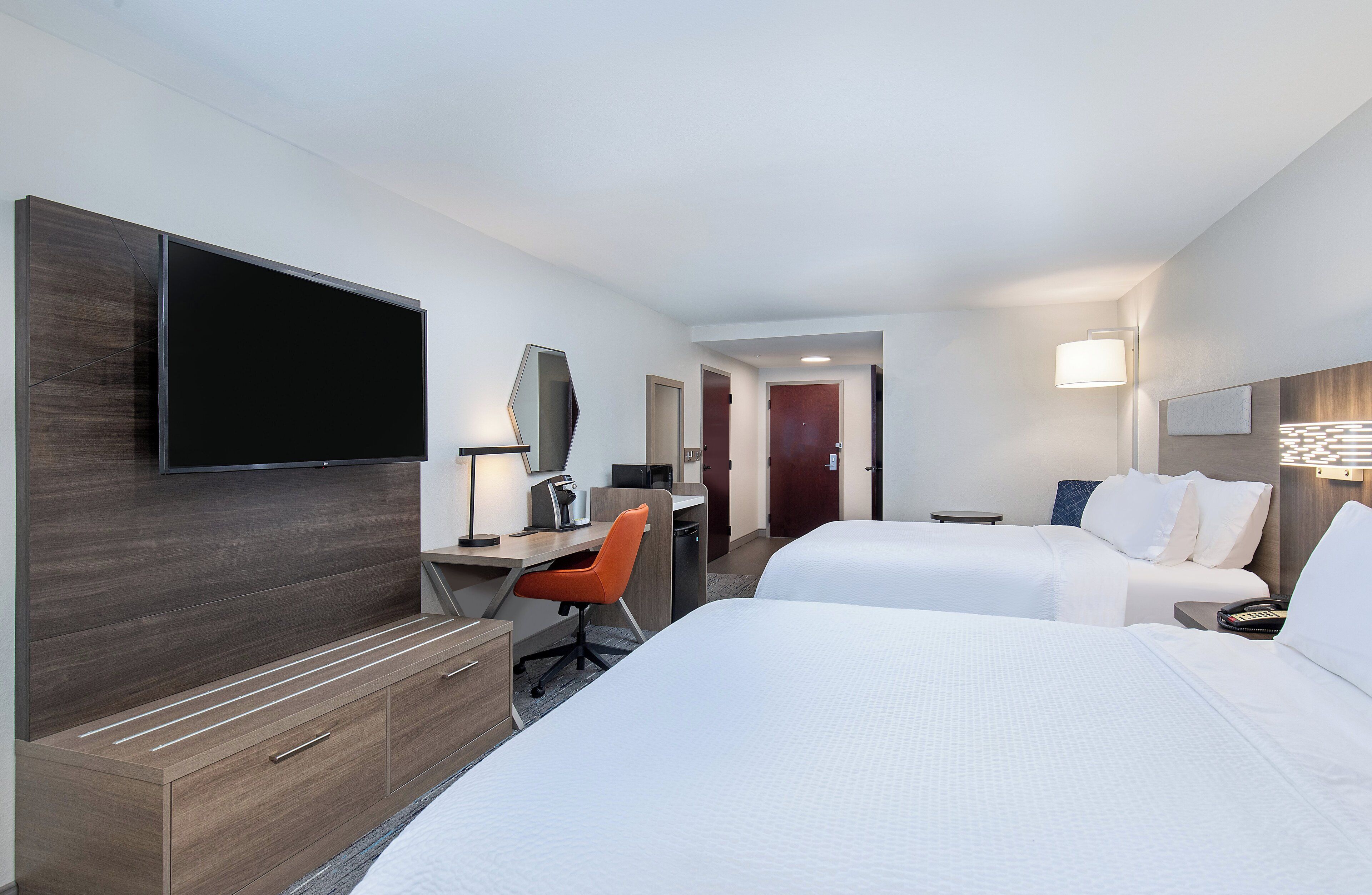 standard room, 2 queen beds, accessible (communications, accessible tub) | hypo-allergenic bedding, desk, laptop workspace, blackout curtains