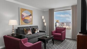 49-inch LCD TV with cable channels, TV