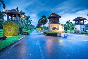 Entrada de la propiedad