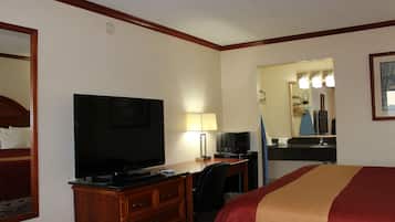 50-inch LCD TV with satellite channels, TV