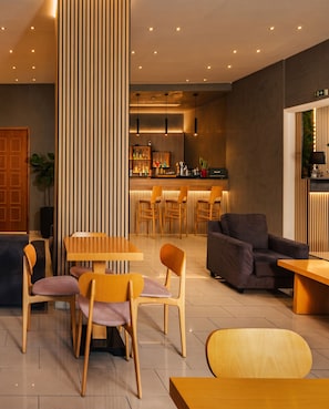Sala de estar en el lobby