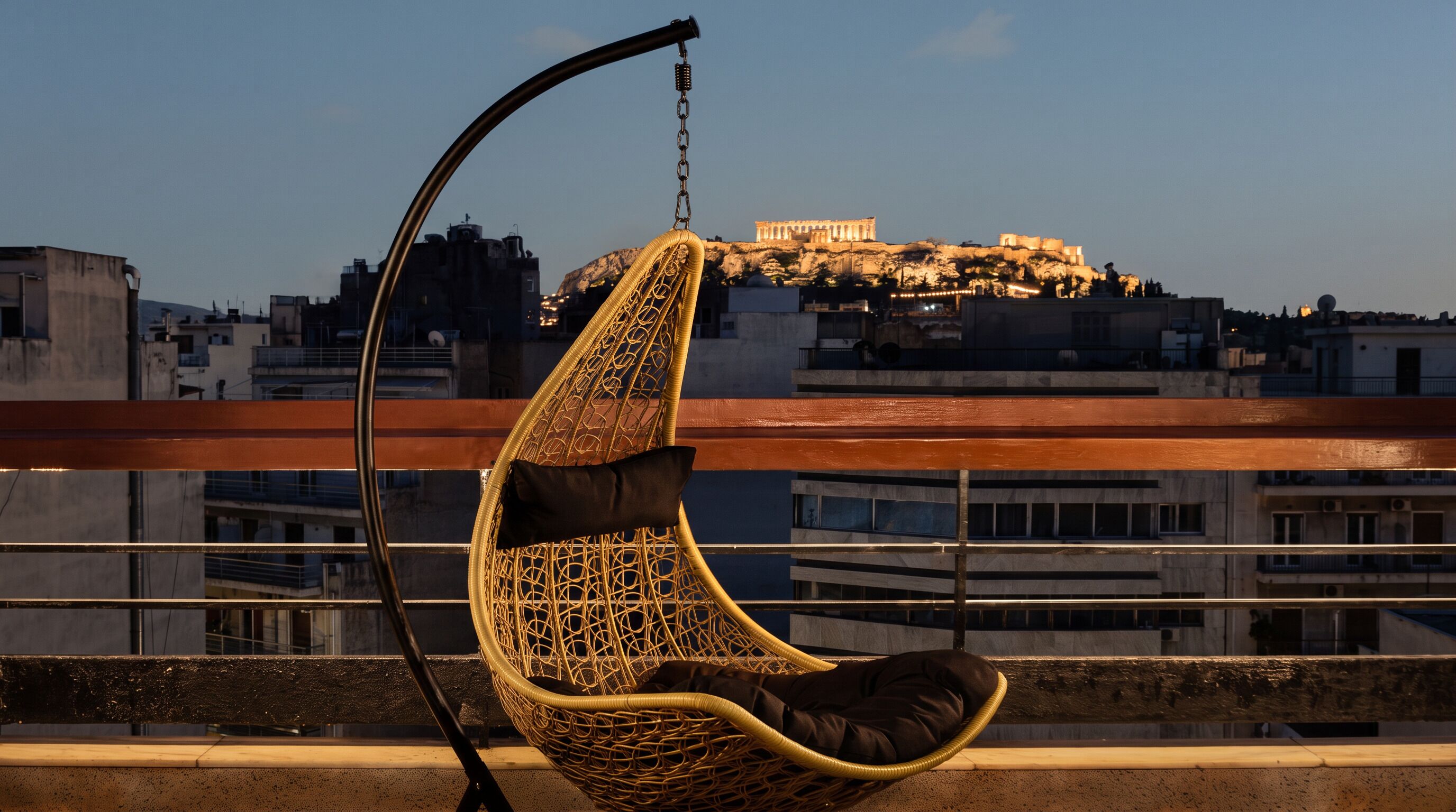 Terrasse sur le toit