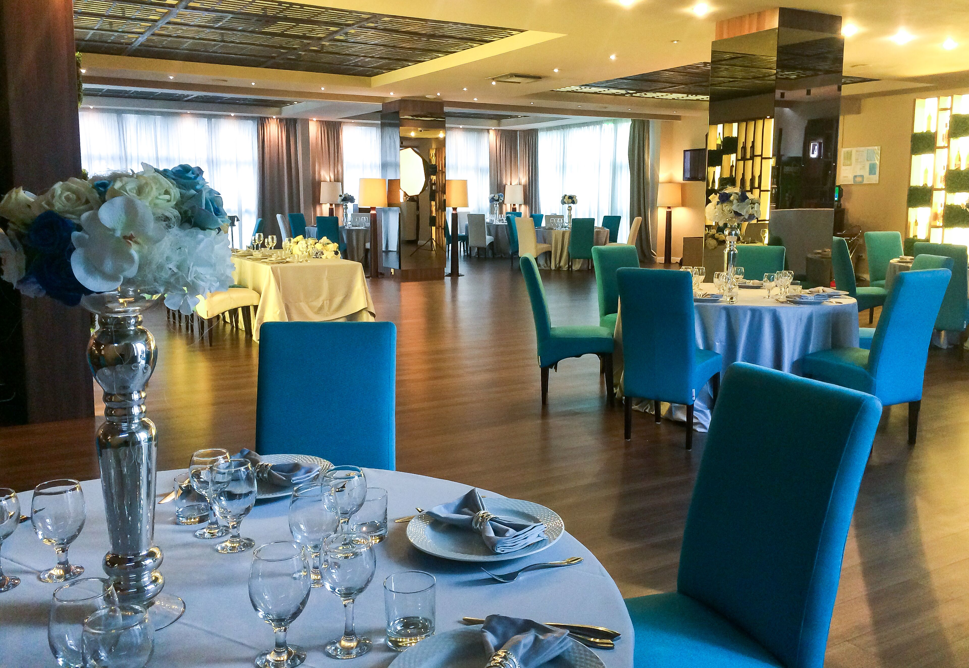 breakfast, lunch served; modern european cuisine, al fresco dining