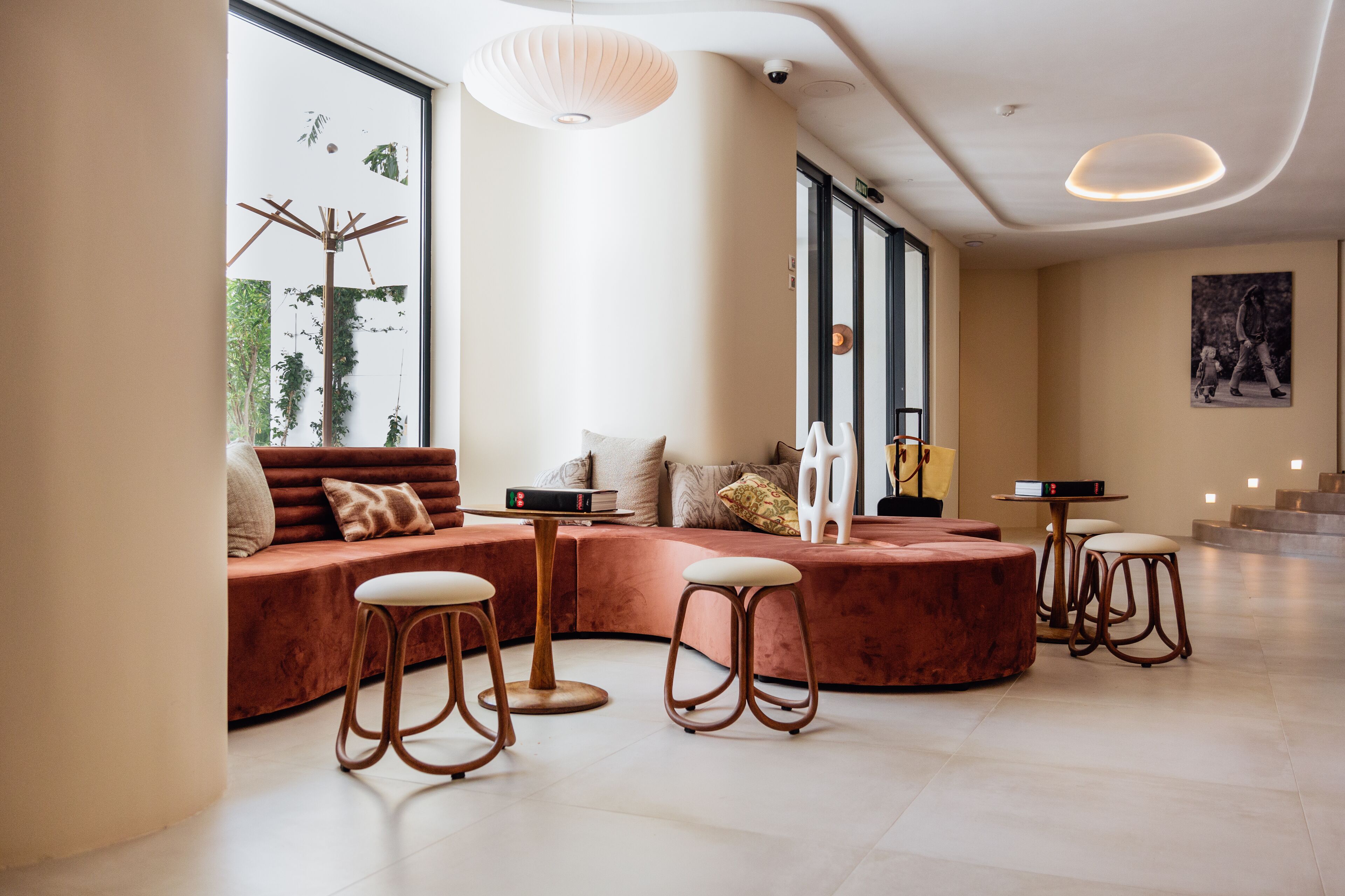 Khu tiếp khách ở sảnh