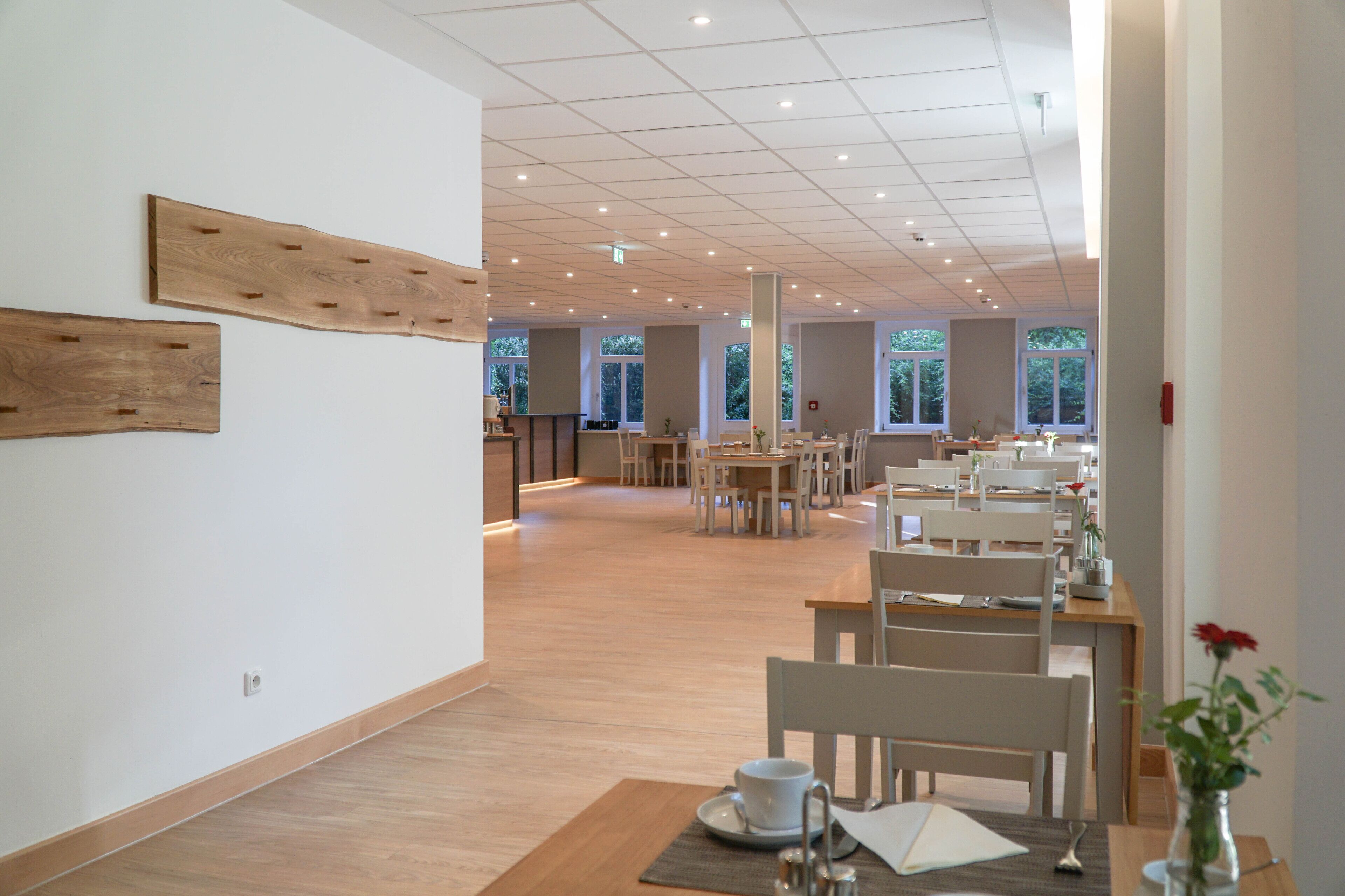 daily buffet breakfast (eur 14.50 per person)