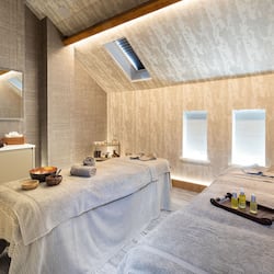 Hot tub, steam room, body treatments, aromatherapy, facials