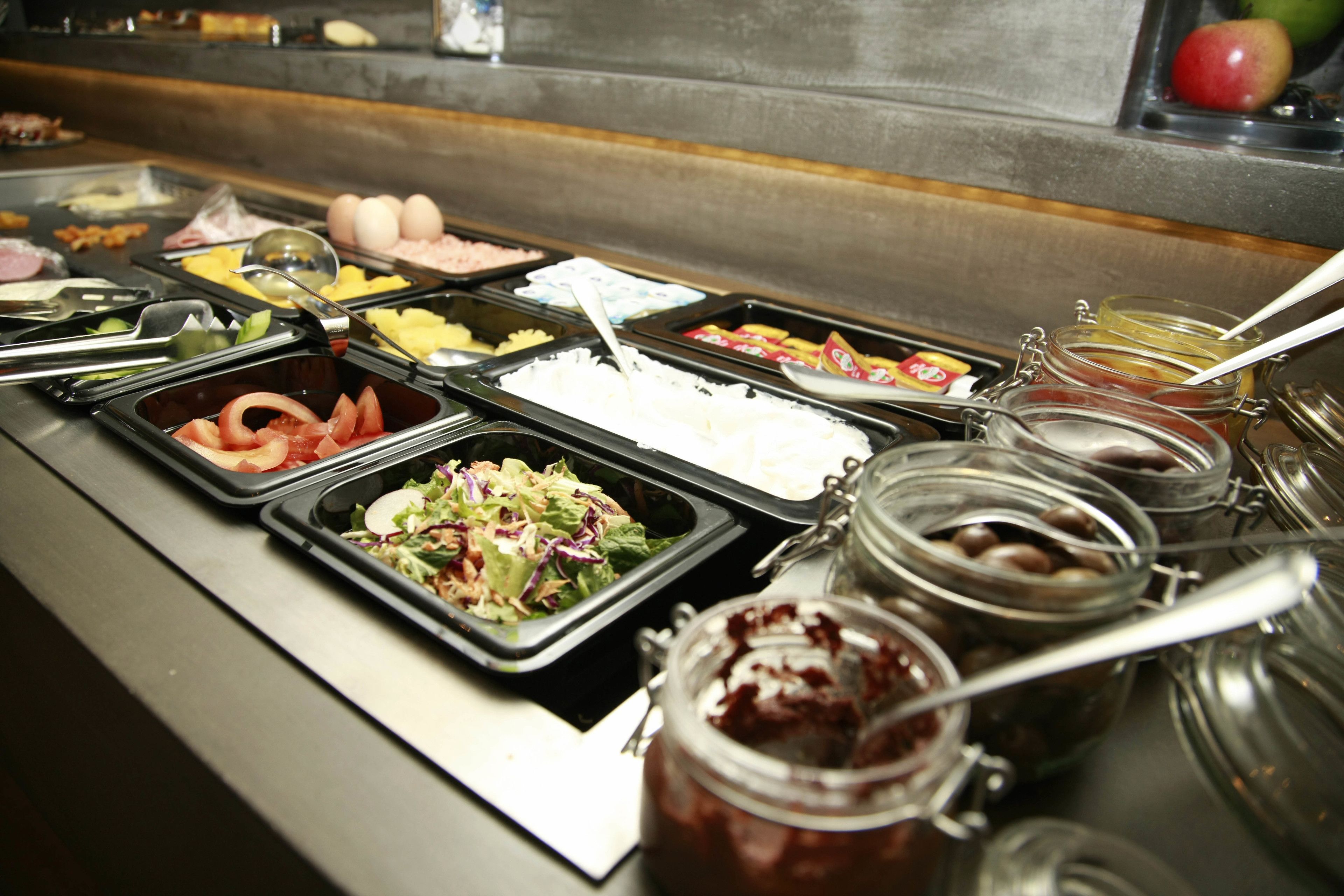 Daily buffet breakfast (EUR 12 per person)