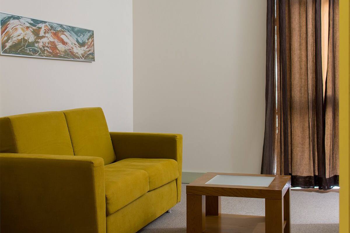 suite | living area | flat-screen tv