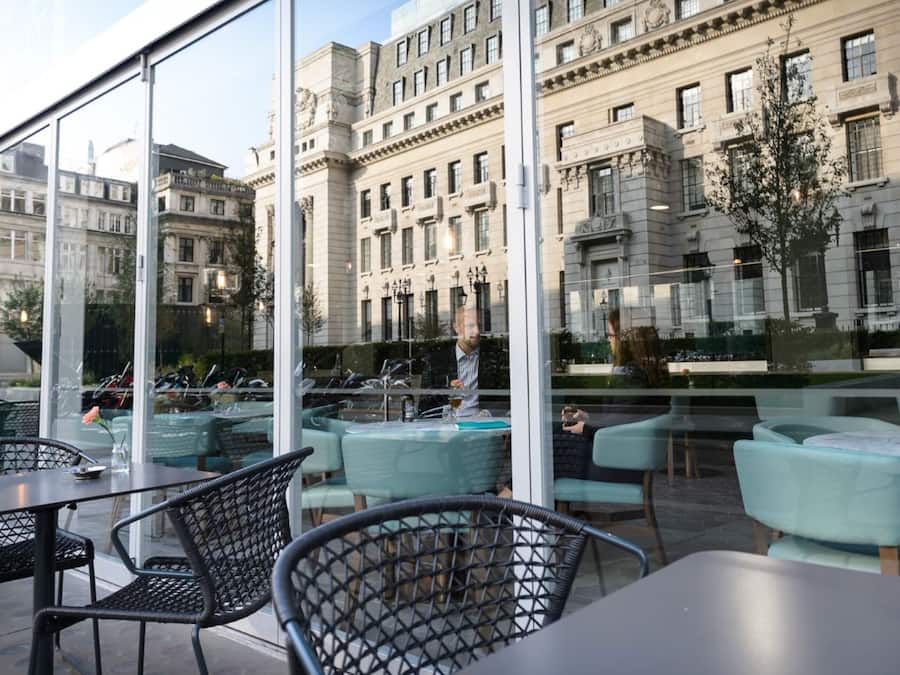 Breakfast, lunch and dinner served