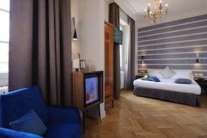 Habitació doble prèmium | 1 dormitori, roba de llit d'alta qualitat i minibar