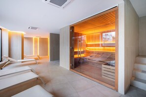 Sauna, Whirlpool, Türkisches Bad/Hamam, Körperbehandlungen