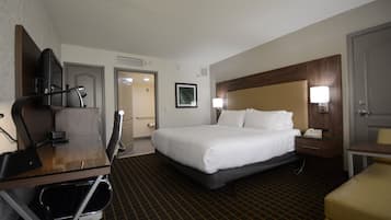 1 bedroom, desk, soundproofing, iron/ironing board