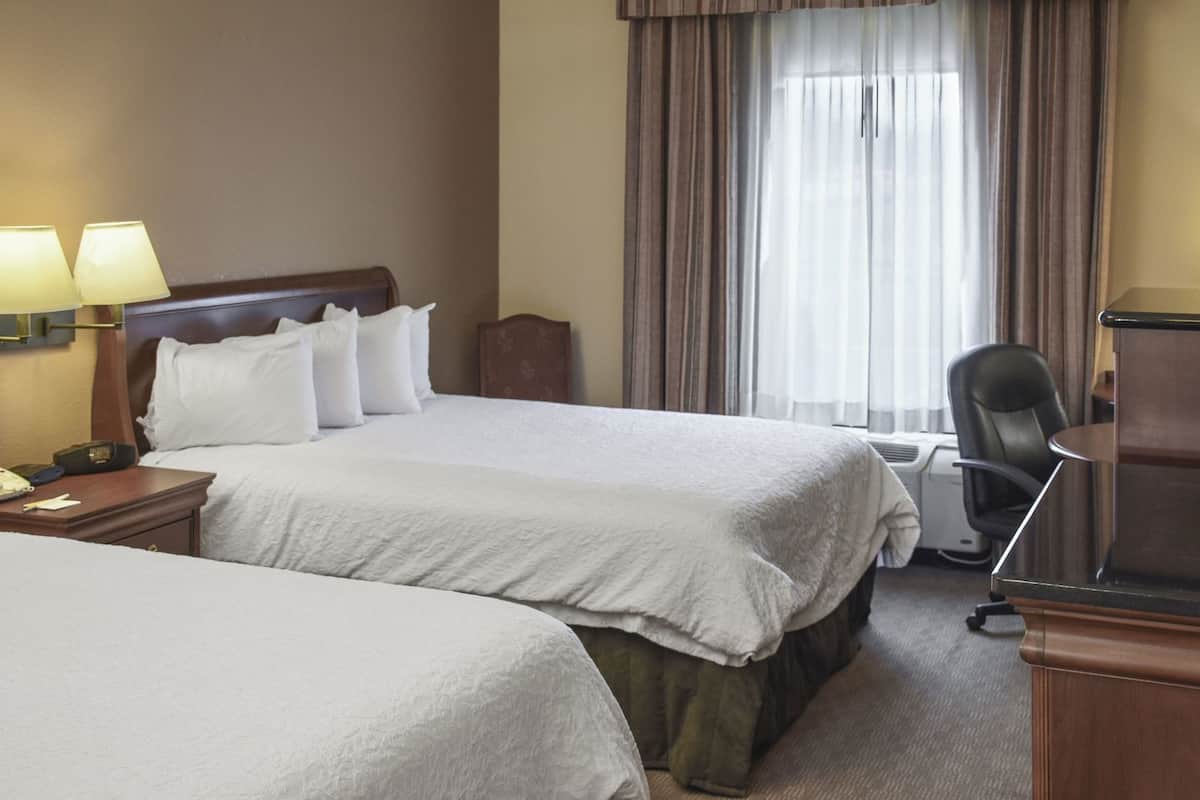 Pillow-top beds, in-room safe, blackout curtains, iron/ironing board
