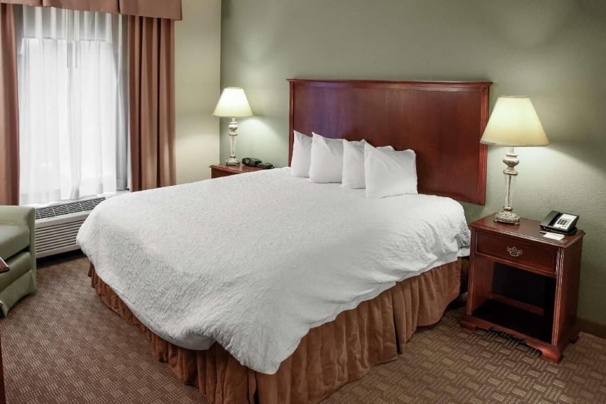 Pillow-top beds, in-room safe, blackout curtains, iron/ironing board