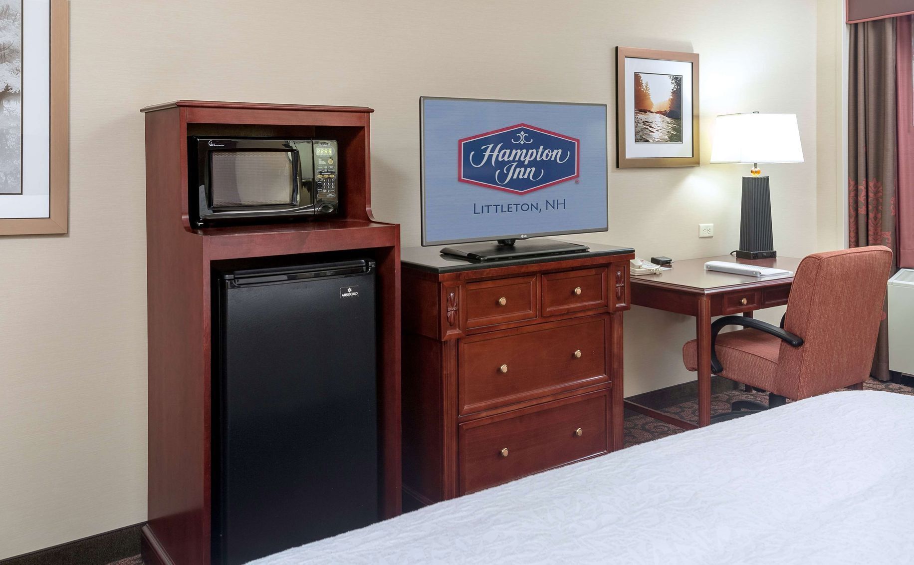 Premium bedding, pillowtop beds, individually decorated