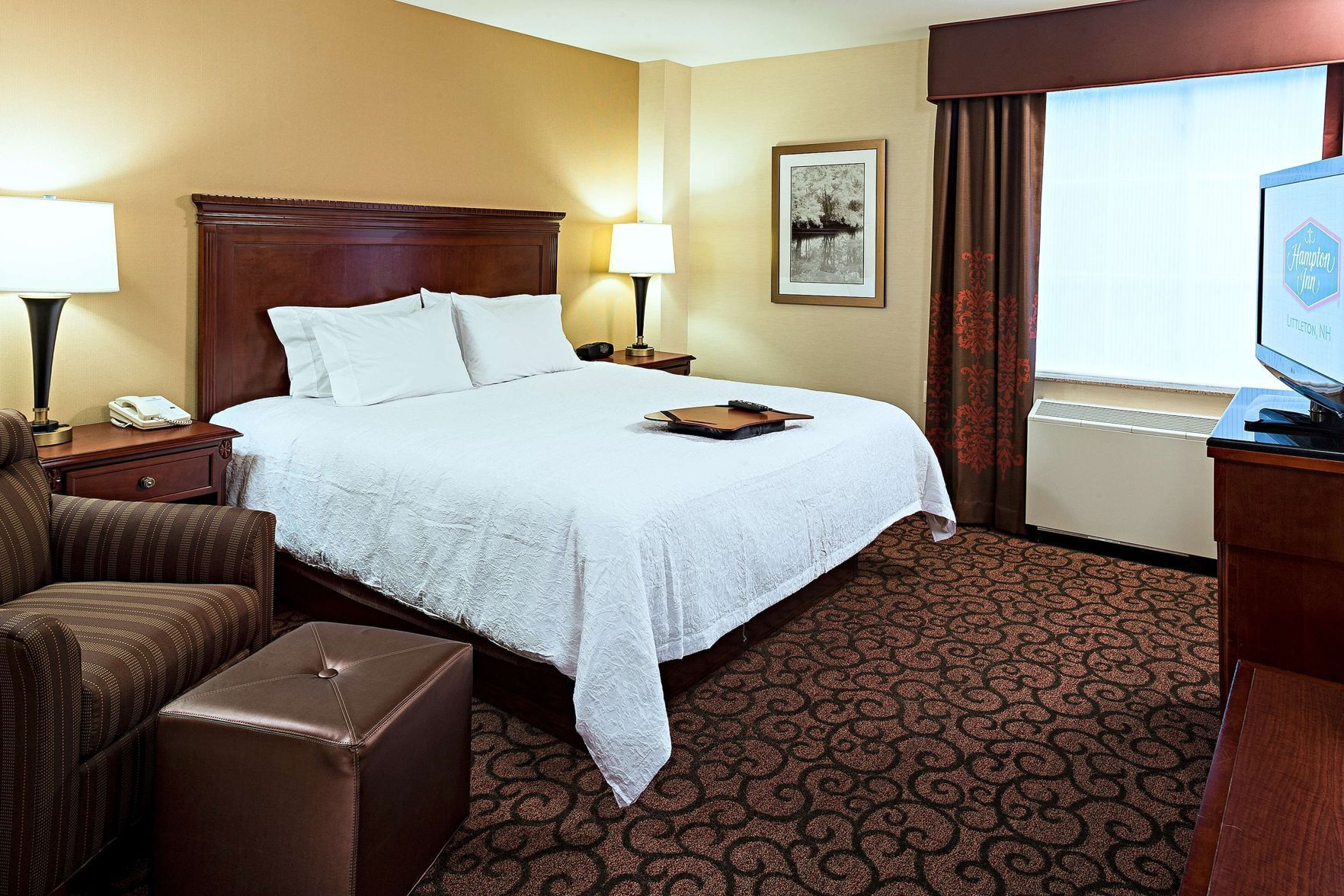 Ropa de cama de alta calidad y camas con pillow-top 