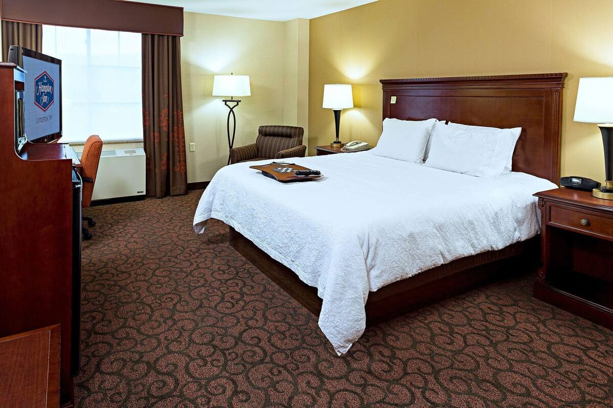 Premium bedding, pillowtop beds, individually decorated