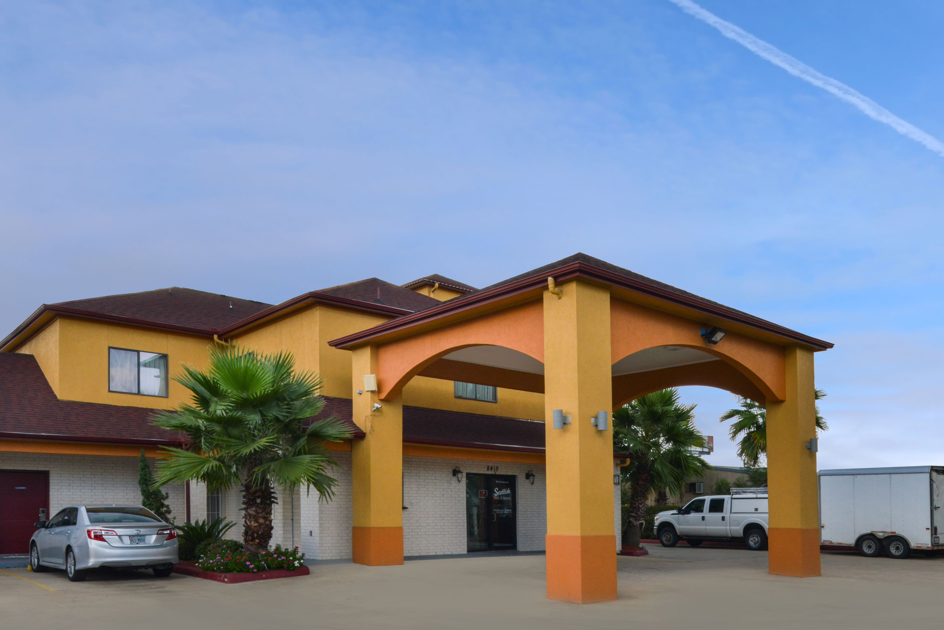 Mặt tiền nơi lưu trú